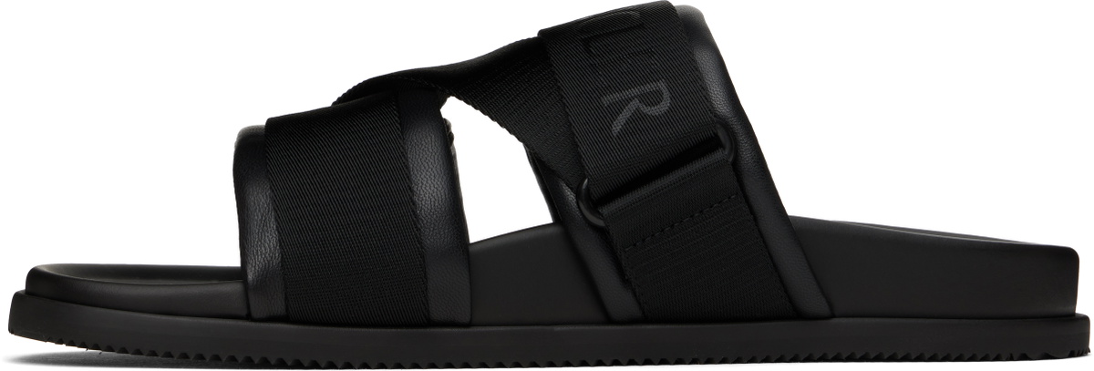 Moncler Black Mon Summer Sandals