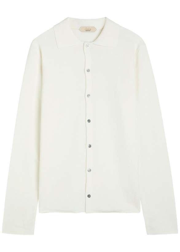 Photo: Aurélien Merino Wool Shirt Ivory