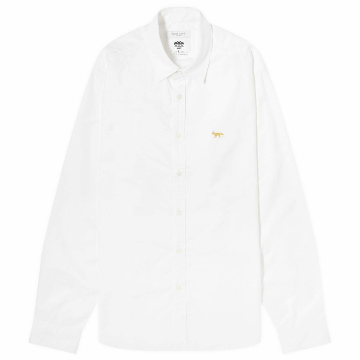 Photo: Junya Watanabe MAN Men's x Maison Kitsuné Oxford Shirt in White