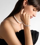 Yeprem 18kt white gold bracelet with diamonds