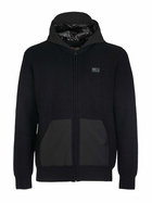 MC2 Saint Barth Logo Patch Ribbed Zip Hoodie