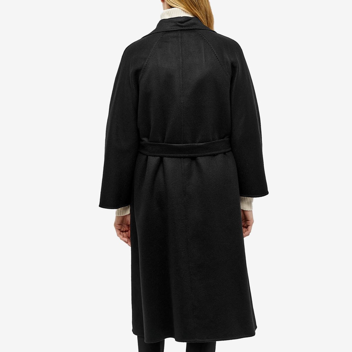 Max Mara Women's Ludmilla Coat in Black Max Mara