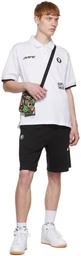 AAPE by A Bathing Ape White Cotton Polo