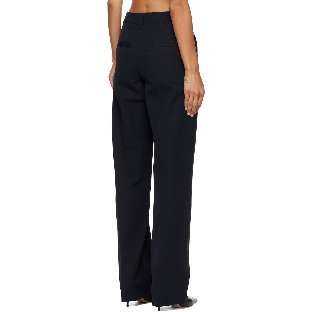 A.P.C. Navy Becky Trousers