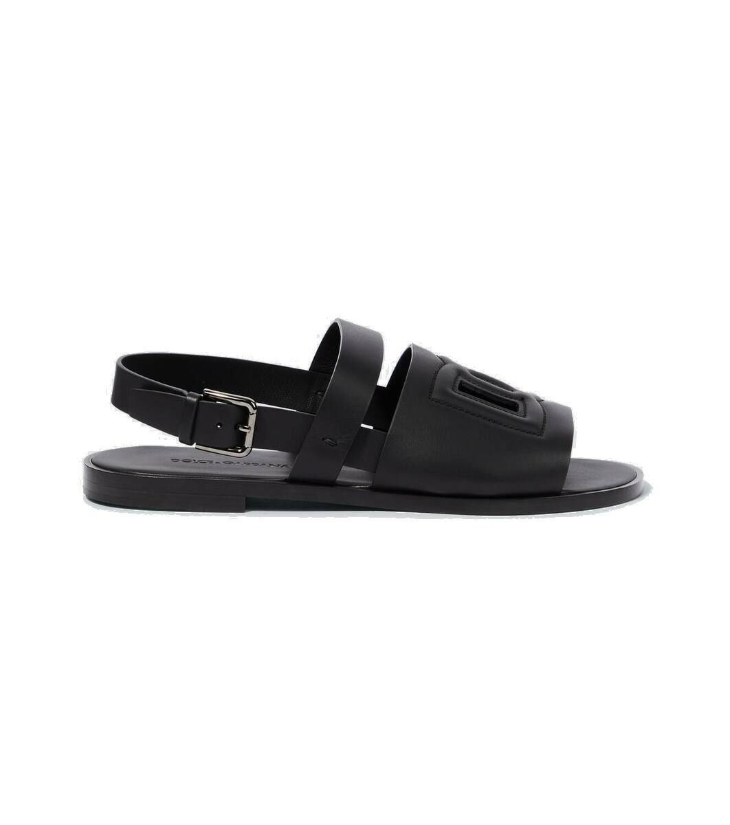 Photo: Dolce&Gabbana DG leather sandals