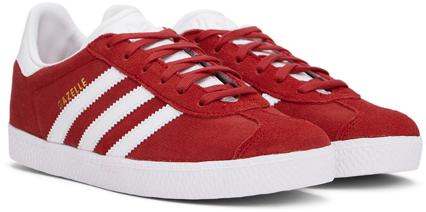 adidas Kids Big Kids Red Gazelle Sneakers adidas