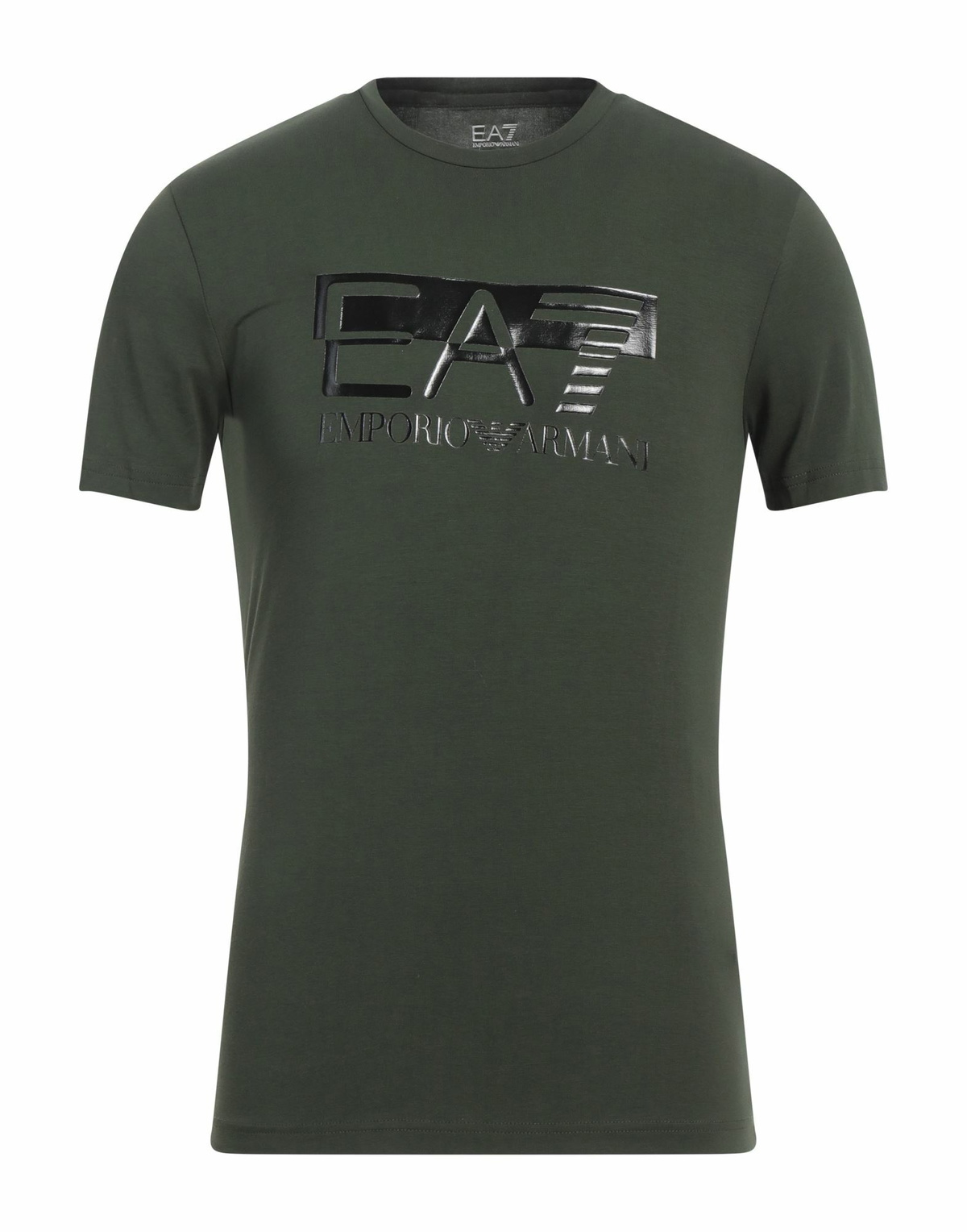 Ea7 Mens T-shirt Military in Green