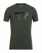 Ea7 Mens T-shirt Military in Green
