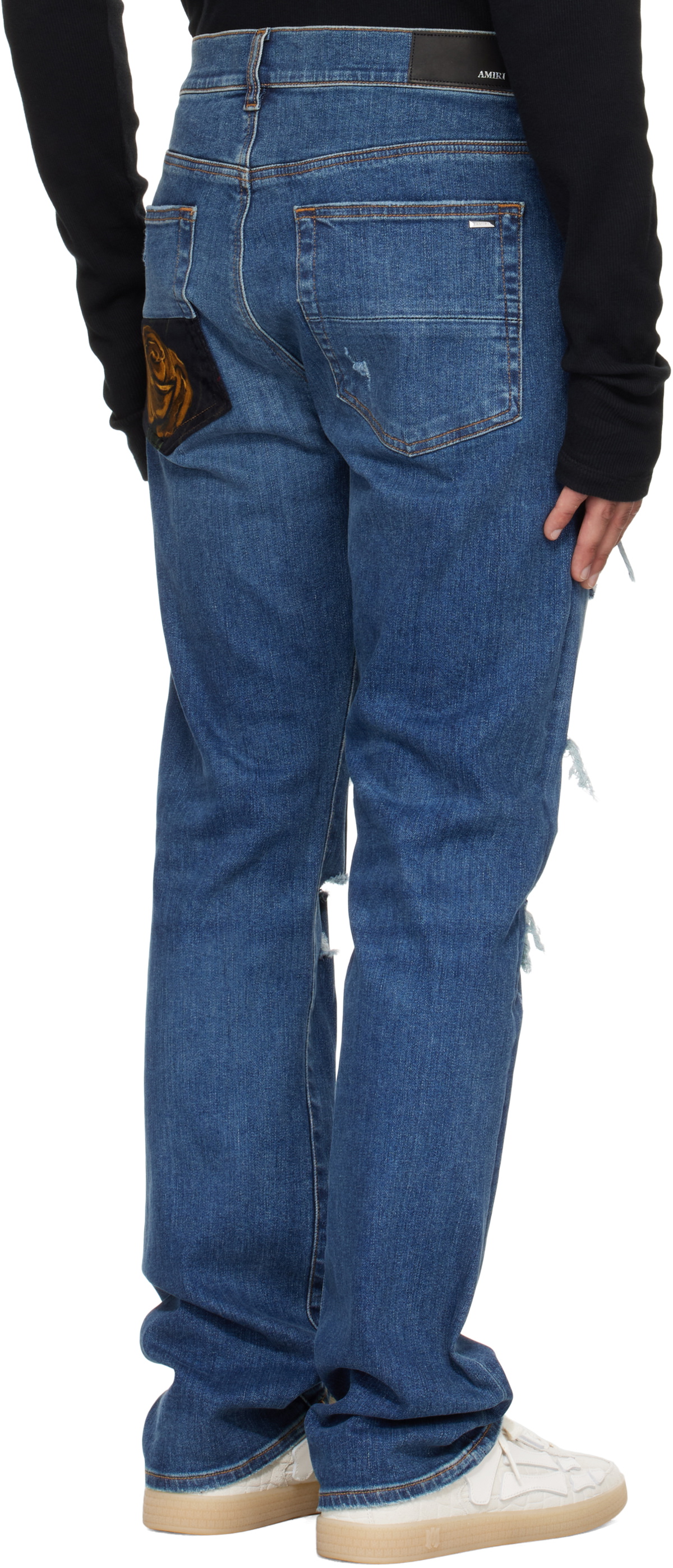Jeans Amiri en Bleu : jusqu'à −50