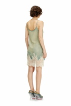 Diesel Mini dress in lace denim - Dresses Womens in Blue