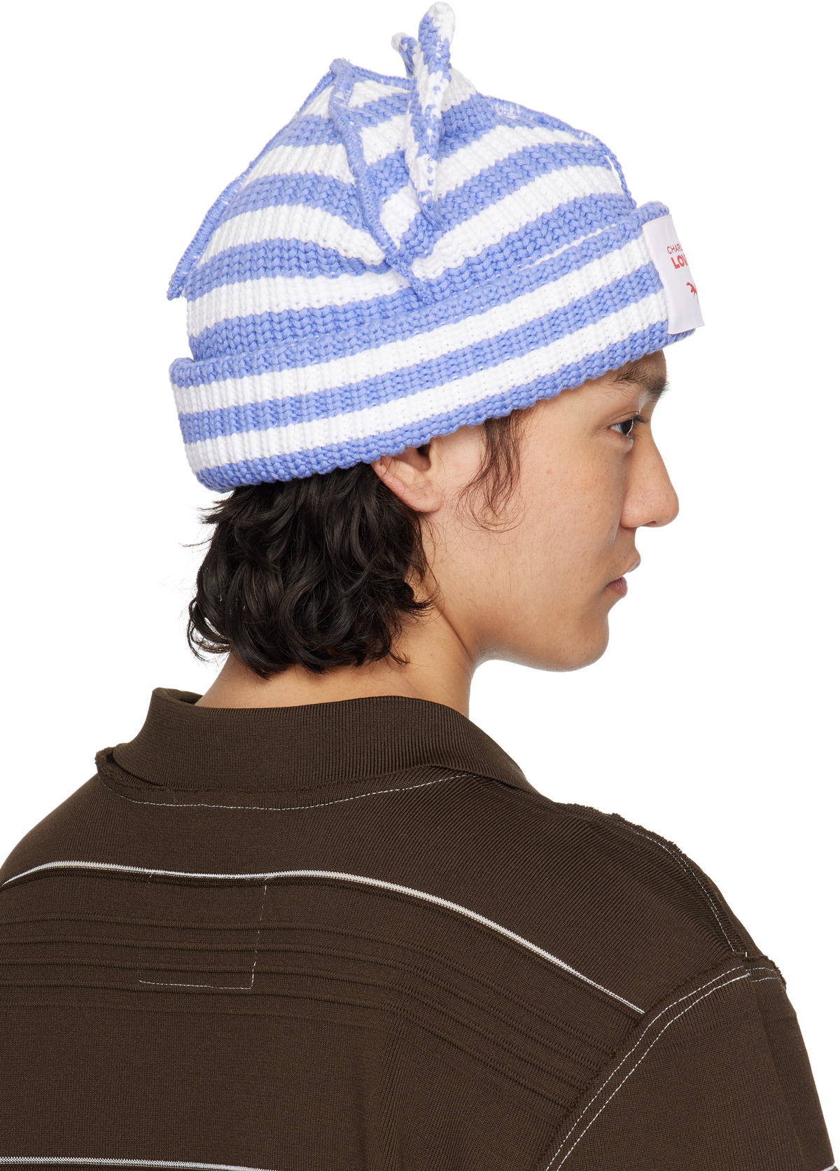 Charles Jeffrey LOVERBOY SSENSE Exclusive Blue & White
