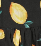Alexandra Miro Isla printed cotton miniskirt