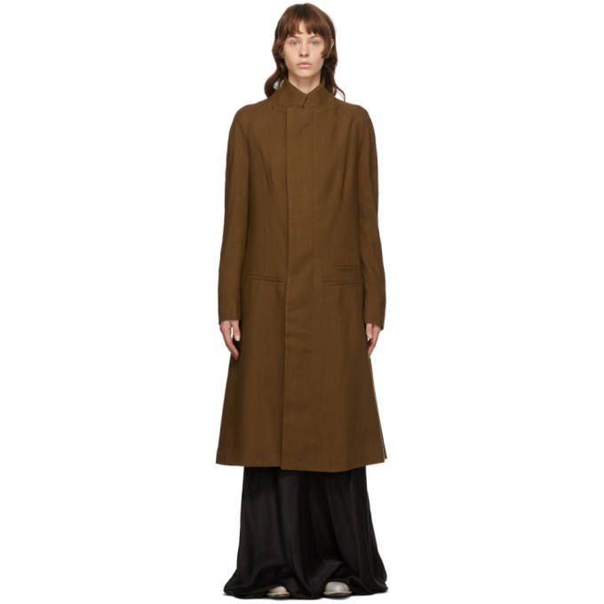 Photo: Haider Ackermann Brown Wool Proud Coat