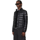 Moncler Black Selves Short Down Jacket