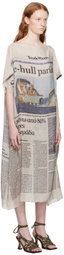 Serapis Multicolor Malong Midi Dress