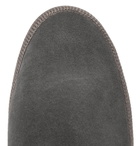 Mulo - Suede Espadrilles - Gray