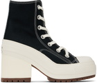 Converse Black Chuck 70 De Luxe Heel High Top Sneakers