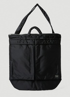 Tanker 2Way Helmet Tote Bag in Black