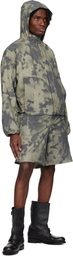 pet-tree-kor Gray Tension Hood Jacket
