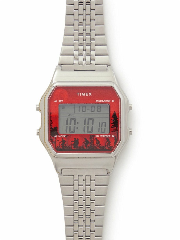 Photo: Timex - Stranger Things T80 34mm Stainless Steel Watch