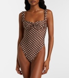 Montce Bella polka-dot swimsuit