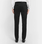 Hugo Boss - Black Gilan Slim-Fit Super 120s Virgin Wool Tuxedo Trousers - Men - Black