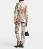 Etro Floral cotton-blend shirt