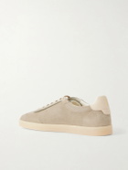 Brunello Cucinelli - Coda di Rondine Suede Sneakers - Green