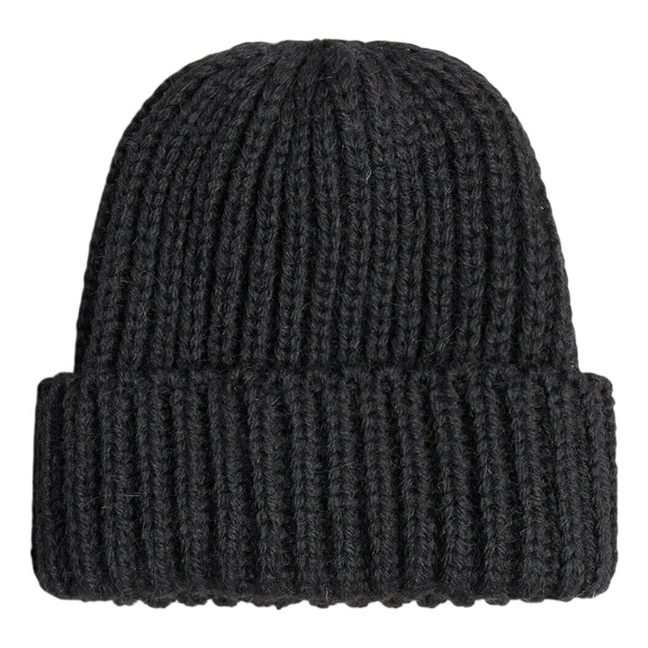 Photo: Café Mountain Men's Wool Toque Beanie in Black