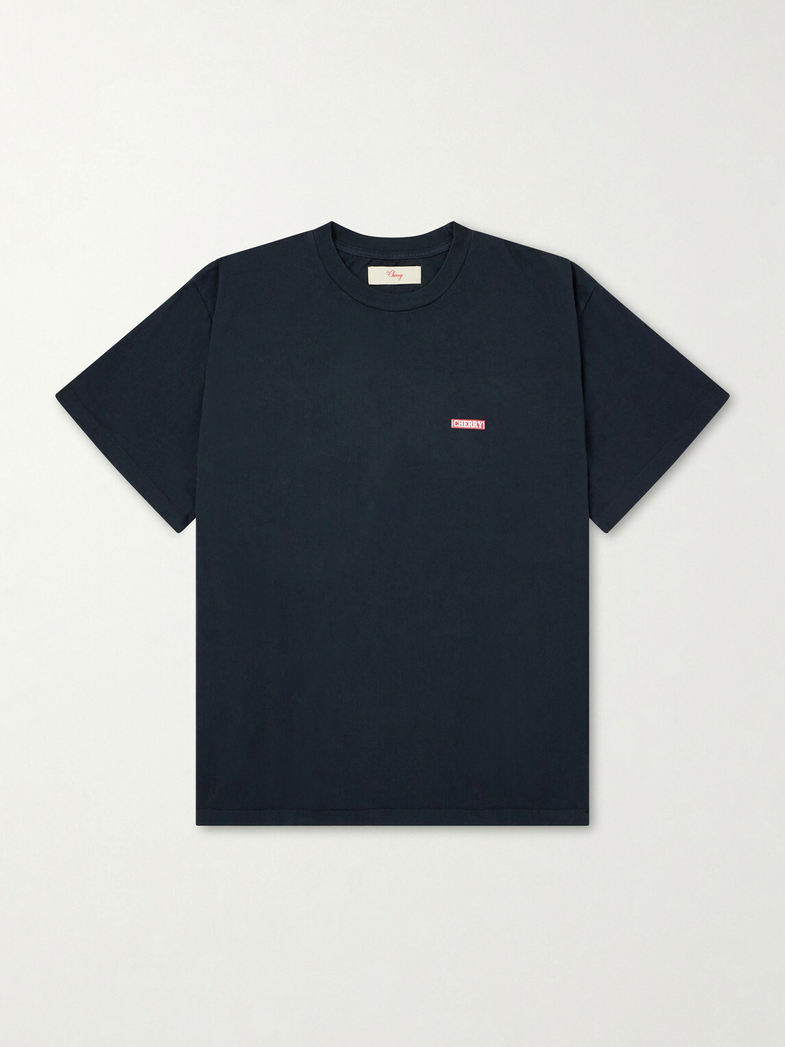 Cherry Los Angeles - Logo-Print Cotton-Jersey T-Shirt - Black