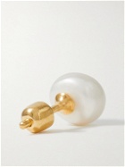 Maria Black - Gold-Plated Pearl Single Earring