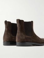Tod's - Suede Chelsea Boots - Brown