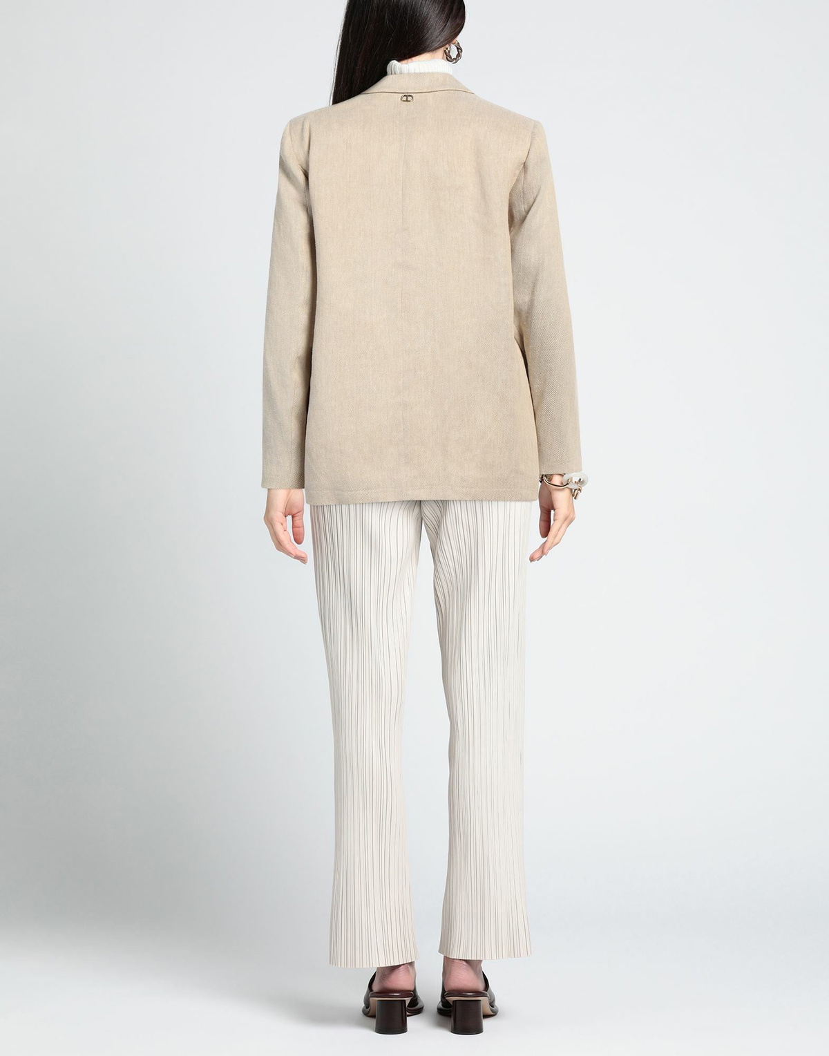 Twinset Womens Blazer in Beige