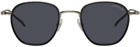 Montblanc Silver Round Sunglasses