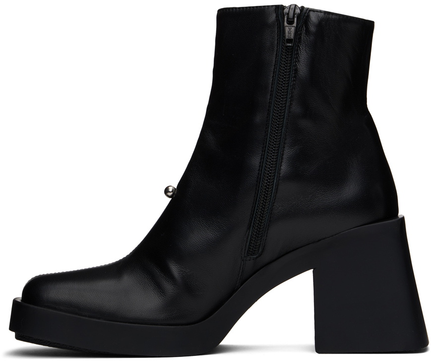 Justine Clenquet Black Raya Boots