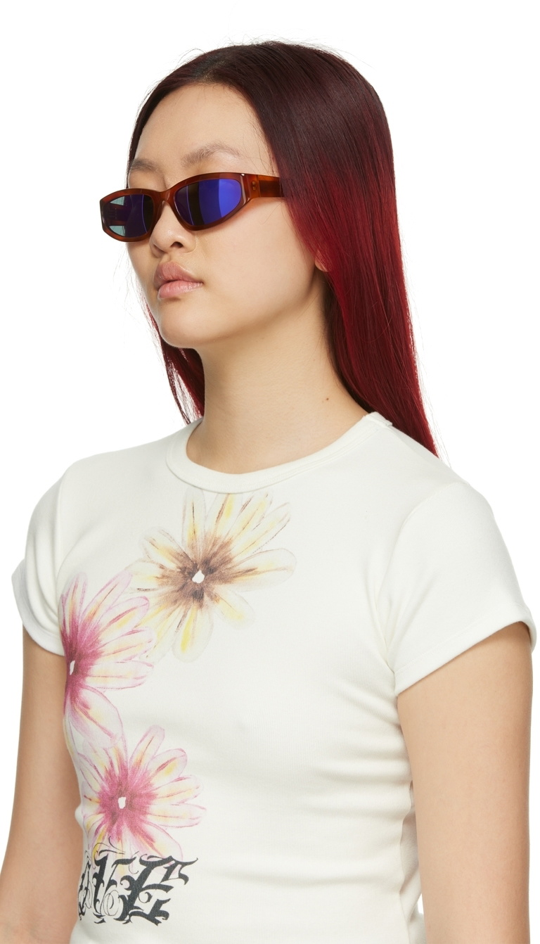 FLATLIST EYEWEAR Brown Veneda Carter Edition Daze Sunglasses