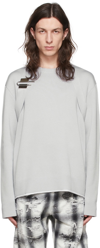 Photo: Givenchy Gray Wool Sweater