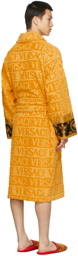 Versace Yellow I Heart Baroque Robe