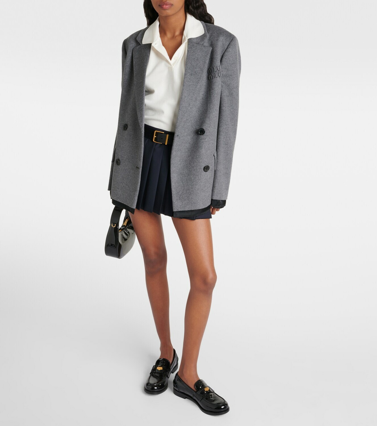 MIUMIU HOODED BLAZER STYLE 55