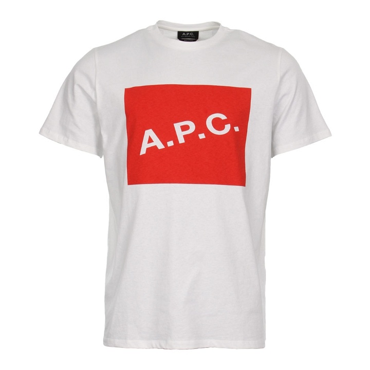 Photo: Logo T-Shirt - White / Red