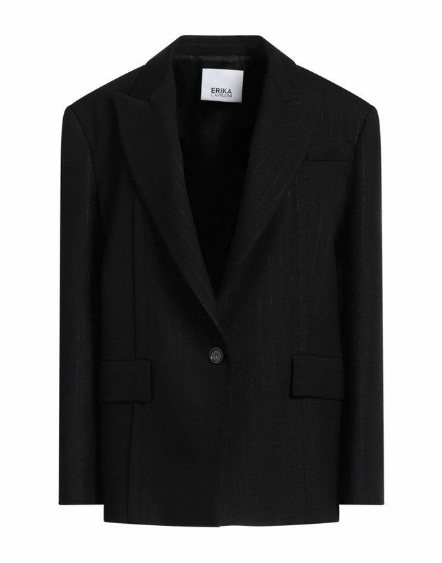 Photo: Erika Cavallini Womens Blazer in Black