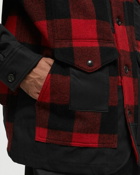 Comme Des Garçons Homme Jacket Black/Red - Mens - Overshirts