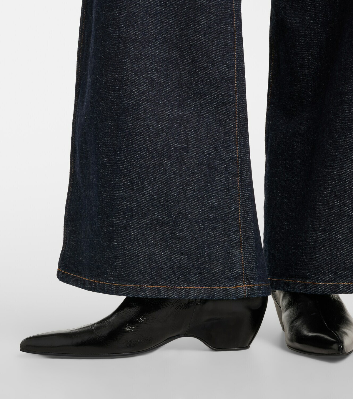 Khaite Leather ankle boots