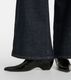Khaite Leather ankle boots
