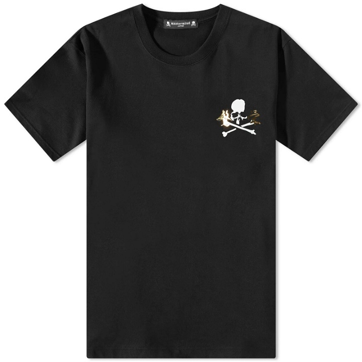 Photo: Mastermind Japan Men's Prosperity T-Shirt in Black