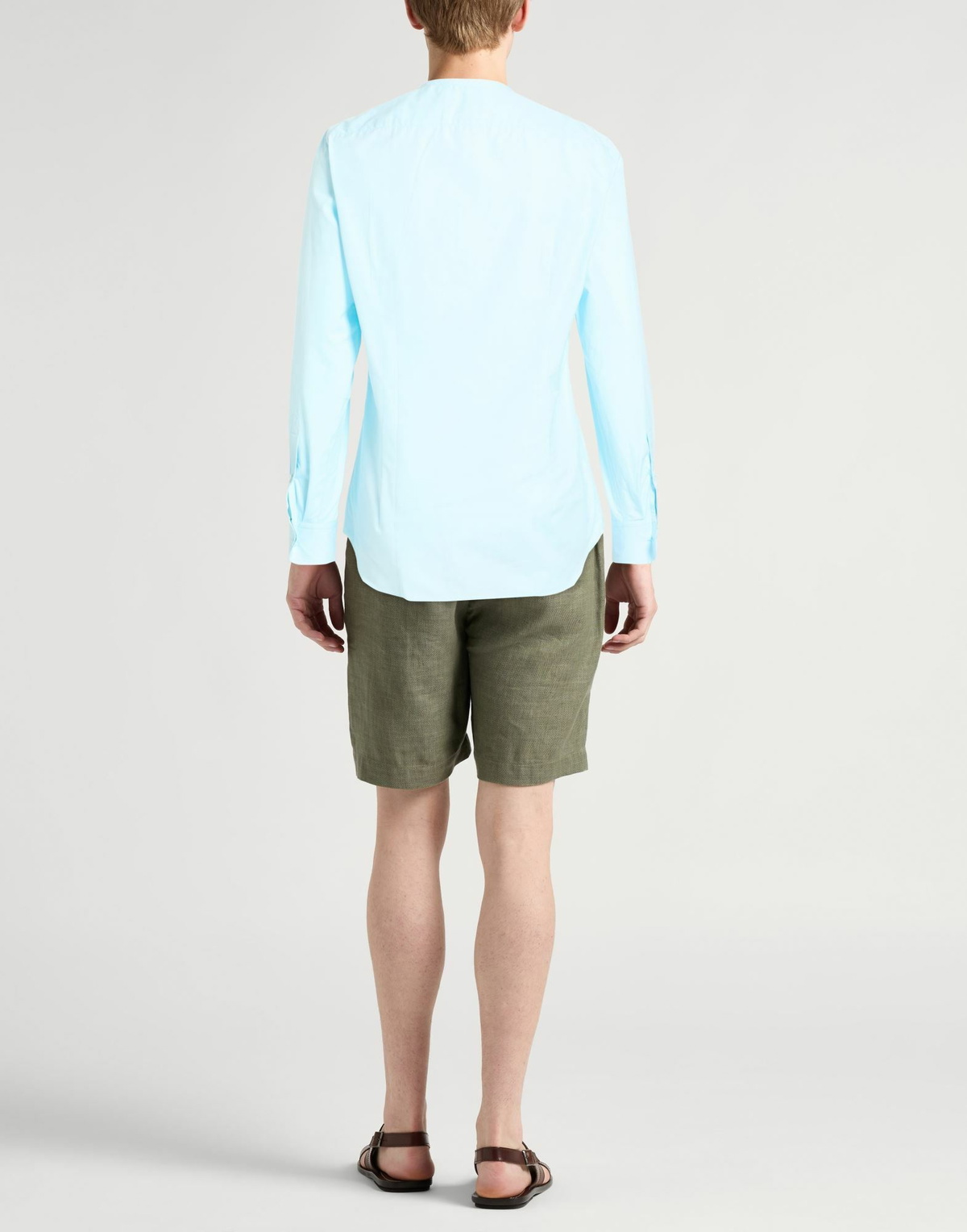 Lardini Mens Shirt Sky in Blue