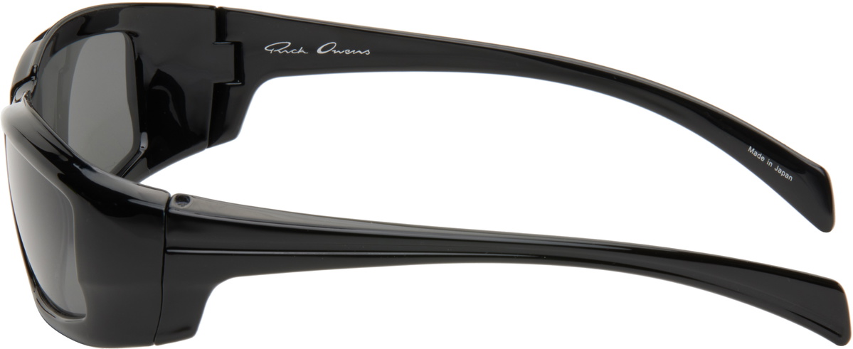 Rick Owens Black Temple Rick Sunglasses