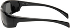 Rick Owens Black Temple Rick Sunglasses