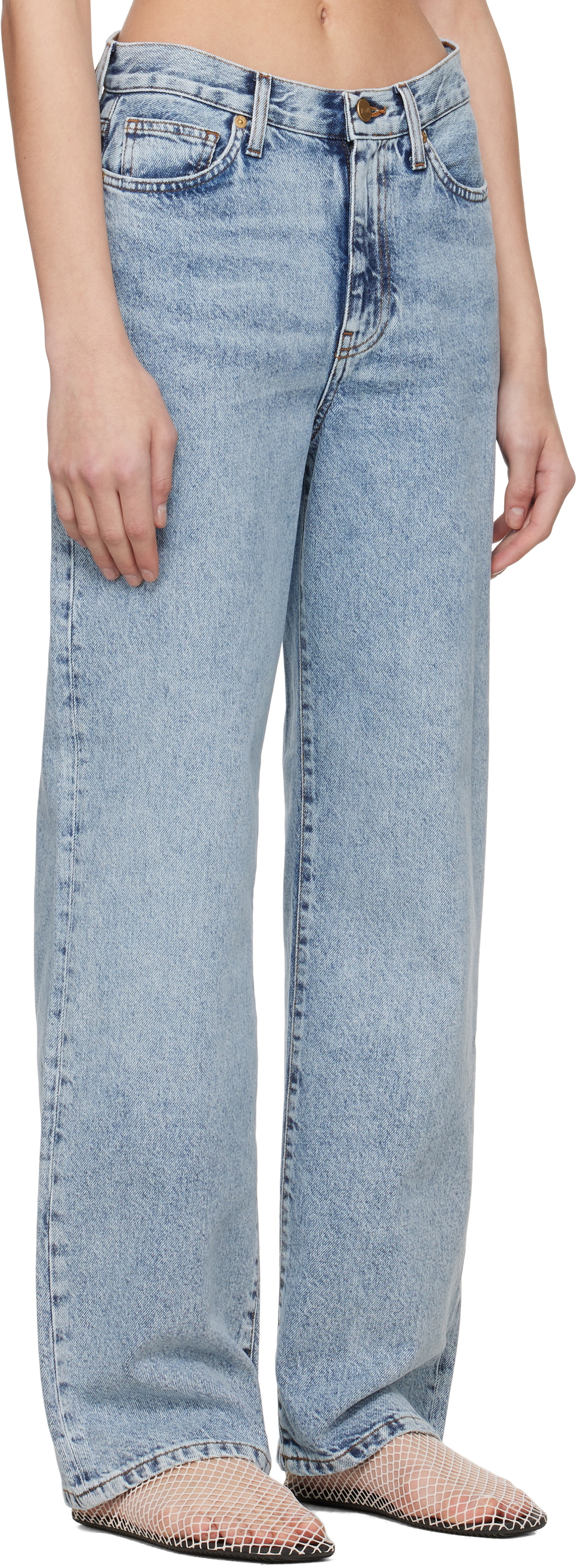 TOVE Blue Sofie Relaxed Leg Jeans