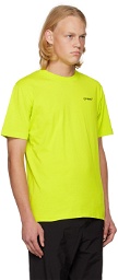 Off-White Yellow Printed T-Shirt
